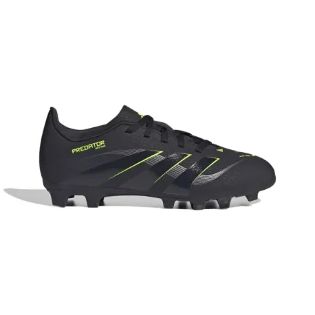 Chlapčenské futbalové kopačky outdoorové ADIDAS Predator Club Jr FG MG core black carbon lucid lemon