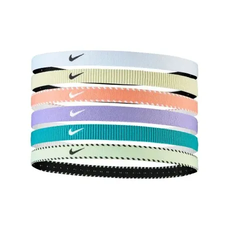 Čelenka NIKE CLASSIC HEADBANDS 6PK LI DC WH