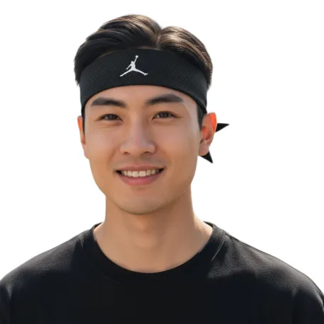 Čelenka NIKE JORDAN PS ADJ HEADBAND BK WH