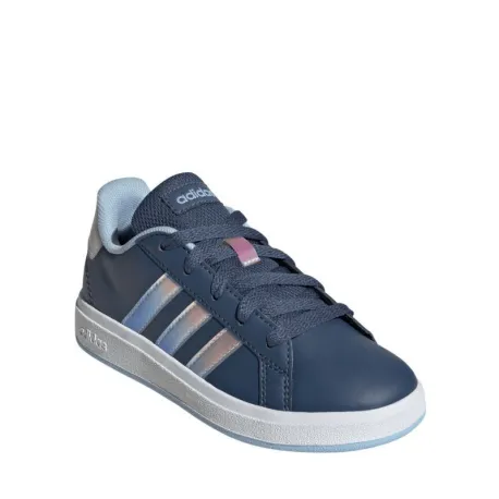 Dievčenská rekreačná obuv ADIDAS Grand Court 2.0 Jr preloved ink cloud white clear sky