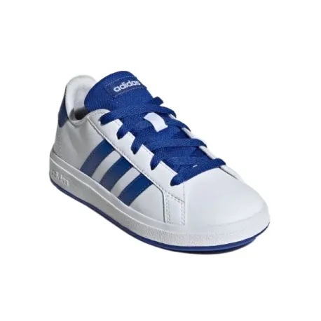 Chlapčenská rekreačná obuv ADIDAS Grand Court 2.0 Jr cloud white team royal blue core black