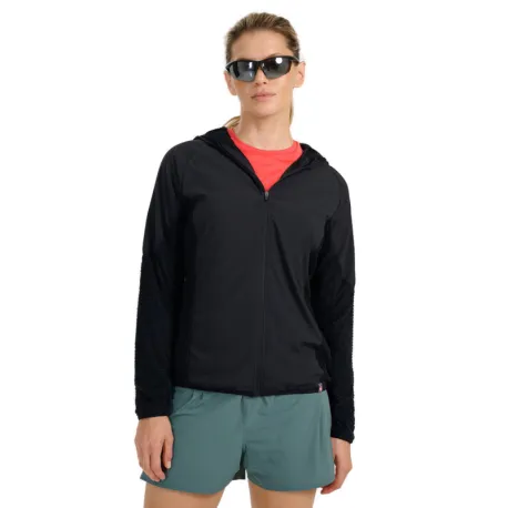 Dámska bežecká bunda 4F SWEATSHIRT FNK F584-WAW25TFSWF584-20S-DEEP BLACK