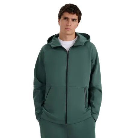 Pánska mikina so zipsom 4F SWEATSHIRT M1865-WAW25TSWSM1865-41S-GREEN