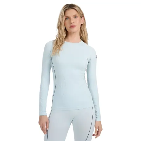 Dámske termo tričko s dlhým rukávom 4F SEAMLESS UNDERWEAR F203-WAW25USEAF203-34S-LIGHT BLUE