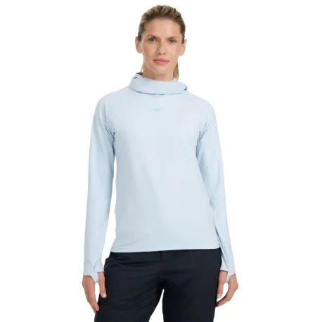 Dámske termo tričko s dlhým rukávom 4F BRUSHED UNDERWEAR F094-WAW25UBRUF094-34S-LIGHT BLUE