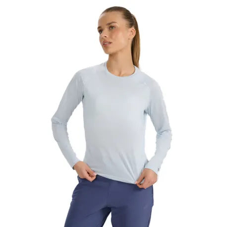Dámske bežecké tričko s dlhým rukávom 4F LONGSLEEVE FNK F415-WAW25TFLOF415-34S-LIGHT BLUE