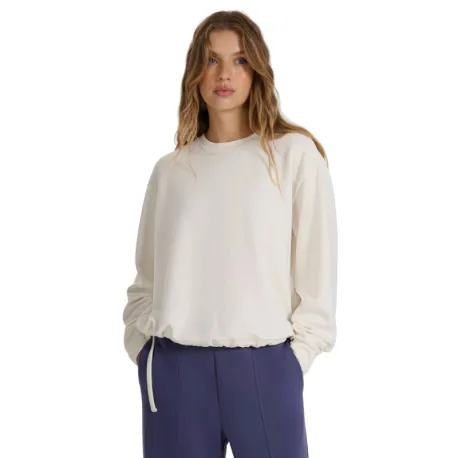 Dámska mikina 4F SWEATSHIRT F1837-WAW25TSWSF1837-11S-OFF WHITE