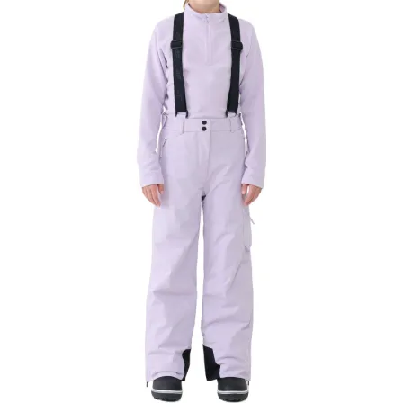 Dievčenské lyžiarske nohavice 4F JUNIOR TROUSERS FNK F0962-4FJWAW25TFTRF0962-51S-VIOLET