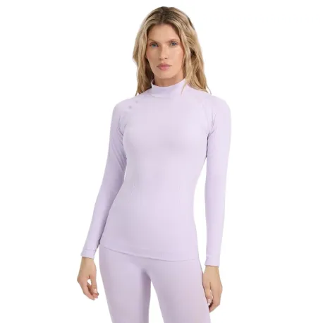 Dámske termo tričko s dlhým rukávom 4F SEAMLESS UNDERWEAR F216-WAW25USEAF216-52S-LIGHT VIOLET