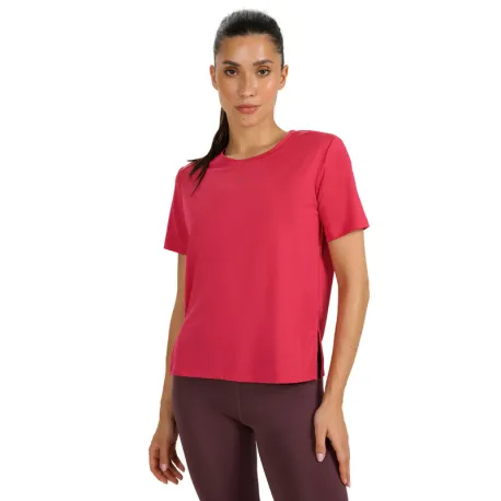 Dámske tréningové tričko s krátkym rukávom 4F TSHIRT FNK F1517-WAW25TFTSF1517-54S-PINK