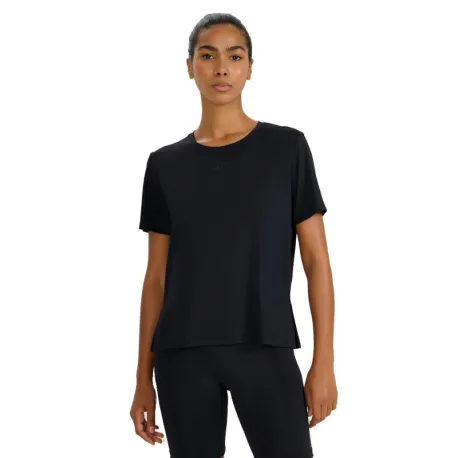 Dámske tréningové tričko s krátkym rukávom 4F TSHIRT FNK F1829-WMM00TFTSF1829-20S-DEEP BLACK