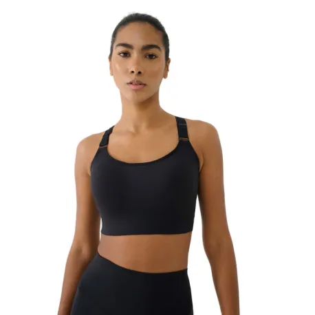 Kompresná podprsenka 4F SPORT BRA F216-WMM00USBAF216-20S-DEEP BLACK