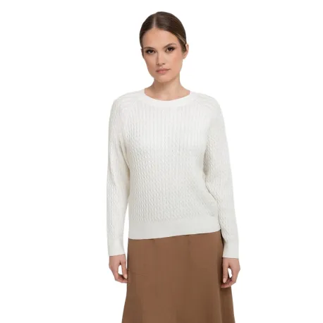Dámsky sveter VOLCANO S-KAMA 101M-CREAM MEL