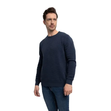 Pánsky sveter VOLCANO S-MONO-604-DENIM