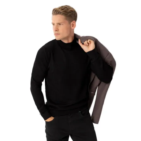 Pánsky sveter VOLCANO S-BAZ-700-BLACK