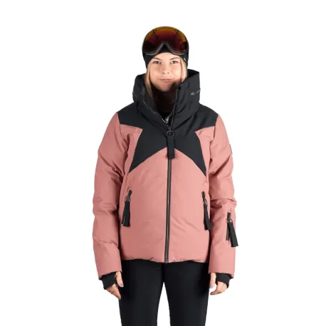 Dámska lyžiarska bunda NORTHFINDER ASHTYN-521roseblack