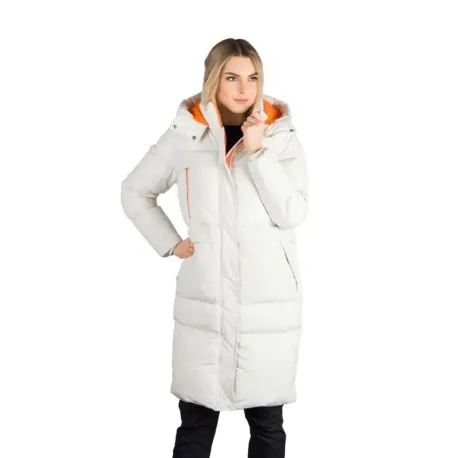 Dámska bunda NORTHFINDER EVELYNN 529creamwhite