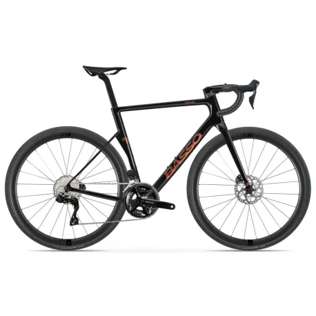 Cestný bicykel BASSO Venta R, Shimano 105 DI2, Microtech RE38, magma black