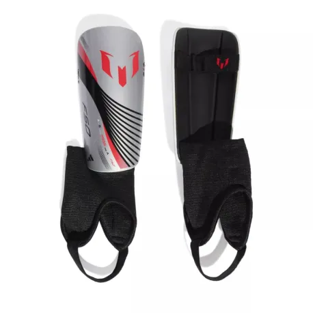 Futbalový chránič ADIDAS MESSI SG MTC J SILVMT LUCRED BLACK