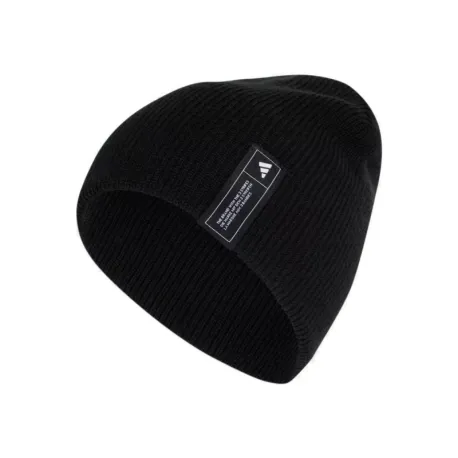 Zimná čiapka ADIDAS ESS BEANIE BLACK WHITE