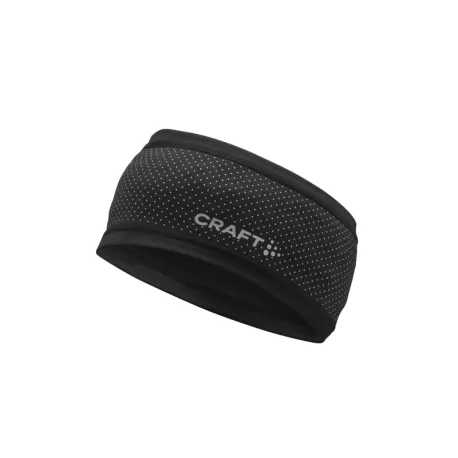 Bežecká čelenka CRAFT LUMEN FLEECE HEADBAND 2-999000-Black