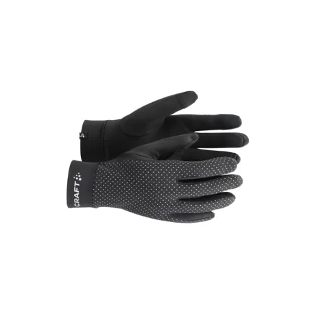 Bežecké rukavice CRAFT LUMEN FLEECE GLOVE 2-999000-Black