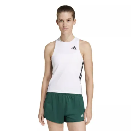 Dámske tréningové tielko ADIDAS WE 3S TK WHITE BLACK
