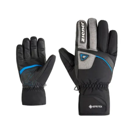Pánske lyžiarske rukavice ZIENER Galiso-Z GTX + Gore plus warm-111044-12798-Black blue