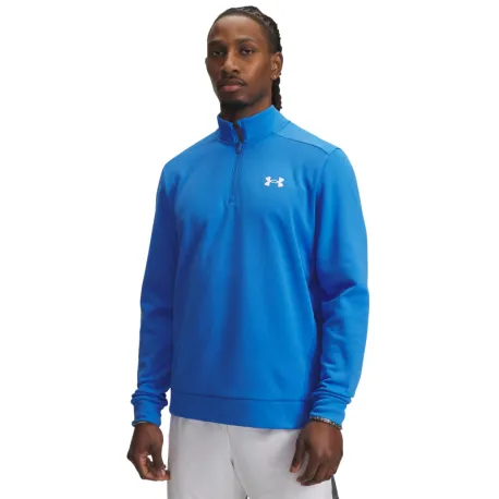 Pánska zateplená tréningová mikina s 1 2 zipsom UNDER ARMOUR UA Armour Fleece 1 4 Zip