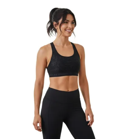 Dámska tréningová športová podprsenka UNDER ARMOUR Crossback Mid Print