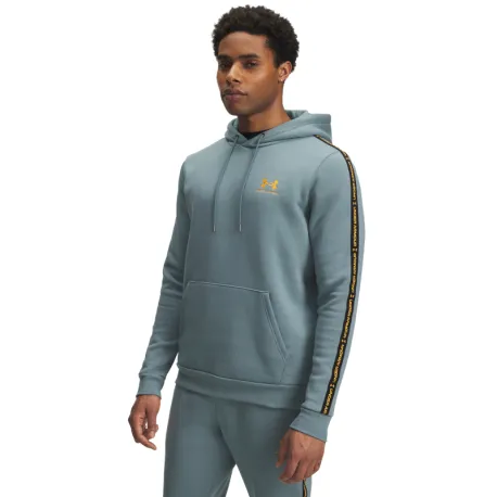 Pánska zateplená mikina s kapucňou UNDER ARMOUR UA Icon Fleece HD Taping