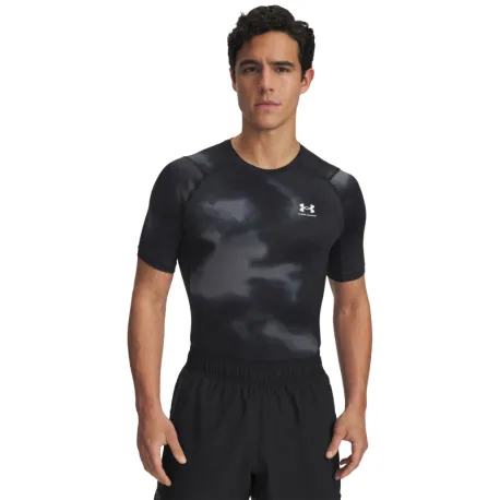 Pánske kompresné tričko s krátkym rukávom UNDER ARMOUR UA HG Armour Printed SS