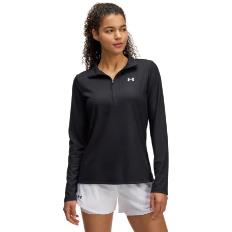 Dámska tréningová mikina s 1 2 zipsom UNDER ARMOUR Tech Rib 1 2 Zip