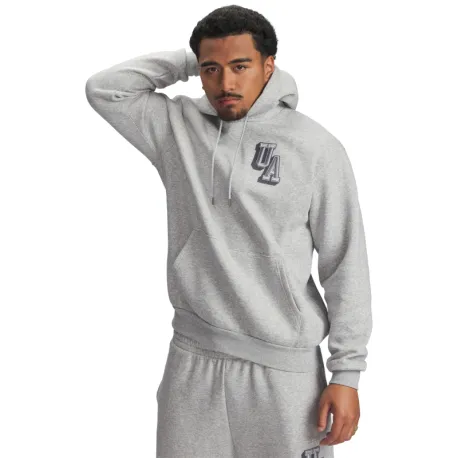 Pánska zateplená mikina s kapucňou UNDER ARMOUR UA Icon Flc Graphic Top