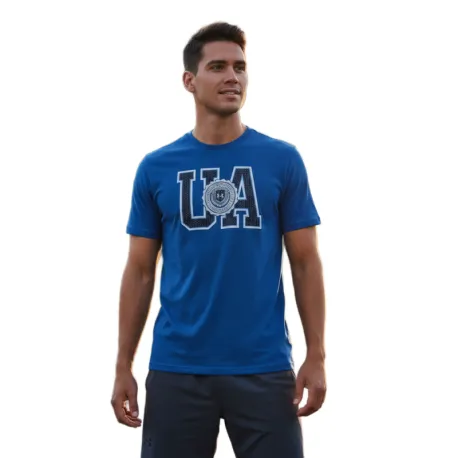 Pánske tričko s krátkym rukávom UNDER ARMOUR UA COLLEGE CREST LOGO SS