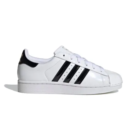 Dámska vychádzková obuv ADIDAS ORIGINALS Superstar II W cloud white core black gold metallic
