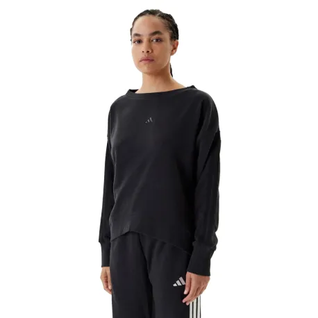 Dámska mikina ADIDAS W CO FT SWT BLACK BLACK