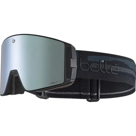 Lyžiarske okuliare BOLLE BLACKRIDGE Nocturne Matte - Volt Ice Blue cat 3