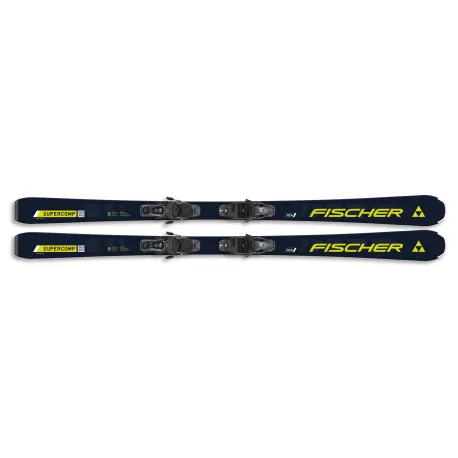 Lyže na zjazdovku - on piste s viazaním FISCHER RC4 SUPERCOMP SLR + RS 10 GW SLR