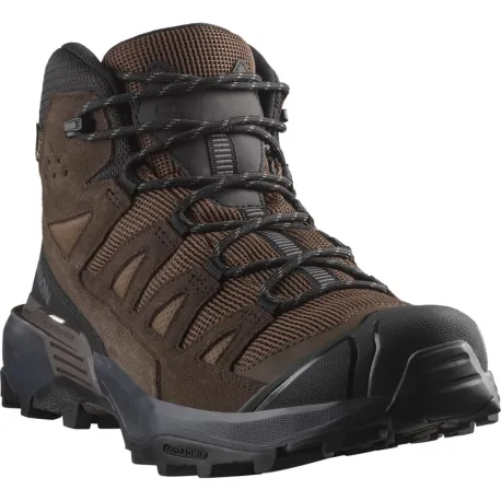 Pánska členková turistická obuv SALOMON X Ultra 360 LTR Mid GTX M dark earth delicioso castlerock