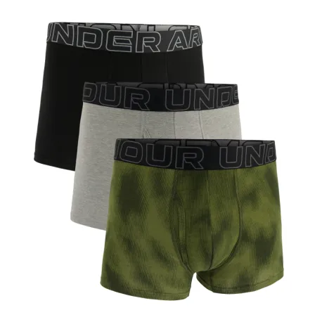 Pánske boxerky UNDER ARMOUR M UA Perf Cotton Nov 3in-GRN