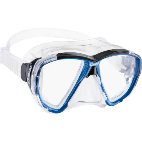 Potápačská maska CRESSI BIG EYES MASK SIL CLEAR FRAME AZURE