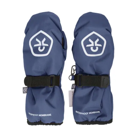 Detské lyžiarske rukavice palčiaky COLOR KIDS Mittens - Waterproof-741931.7150-Vintage Indigo