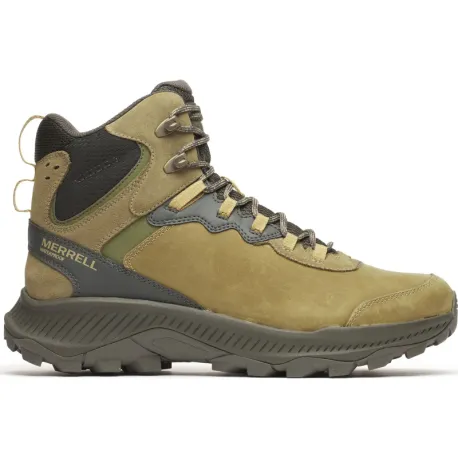 Pánske členkové zimné topánky MERRELL Speed Strike 2 Thermo Mid WP M drab