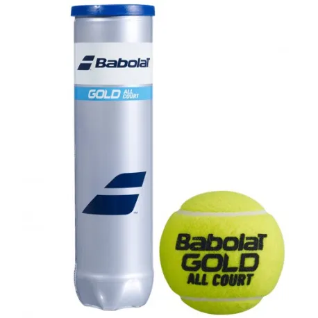 Tenisové loptičky 4ks BABOLAT GOLD ALL COURT X4