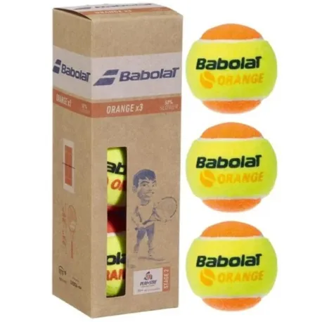 Tenisové loptičky 3ks BABOLAT ORANGE X3