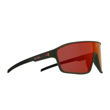 Slnečné okuliare RED BULL SPECT DAFT-015, olive, brown with red-orange mirror, CAT 3