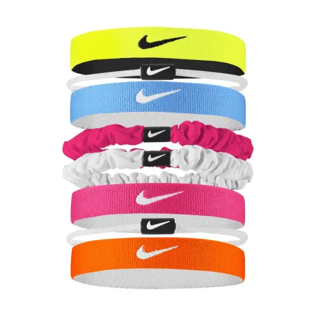 Dámska čelenka NIKE MW HEAD TIES 8PK VT WH BK