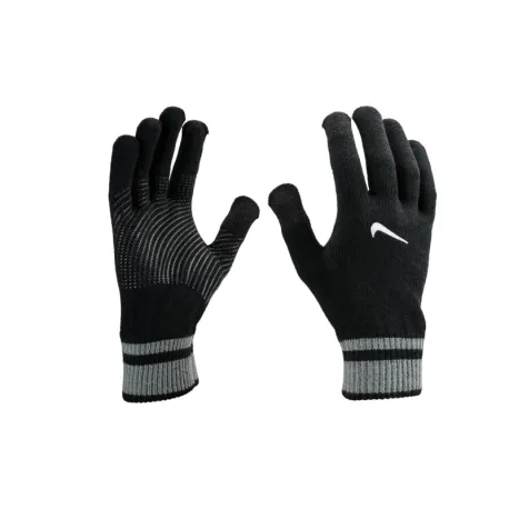 Rukavice NIKE KNIT TECH AND GRIP TG 3.0 GLOVES BLACK SMOKE GREY WHITE