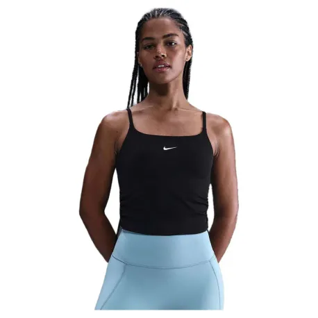 Dámske tréningové tielko NIKE W NK ONE DF TANK CPSL SPD BLACK WHITE